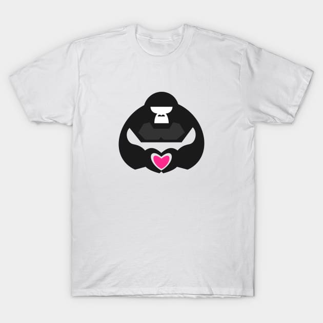 Gorilla Love T-Shirt by Johnitees